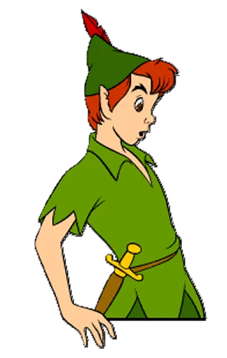 😳 Стикер «Peter Pan» для Telegram