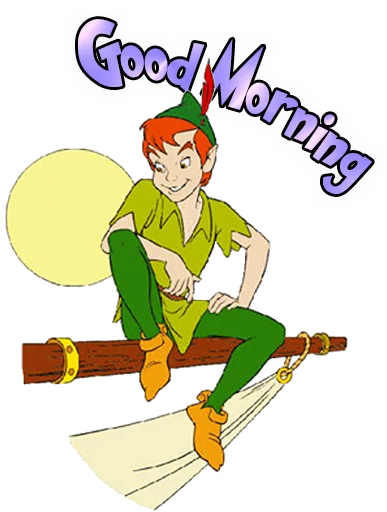 ☀ Стикер «Peter Pan» для Telegram