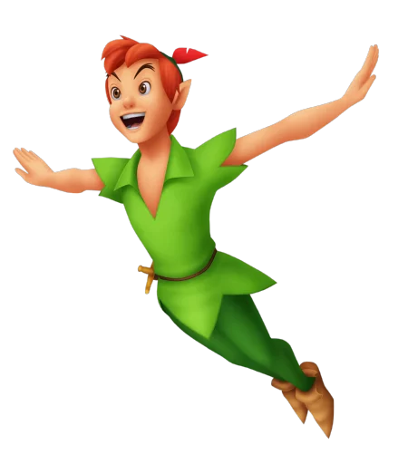 🙂 Стикер «Peter Pan» для Telegram