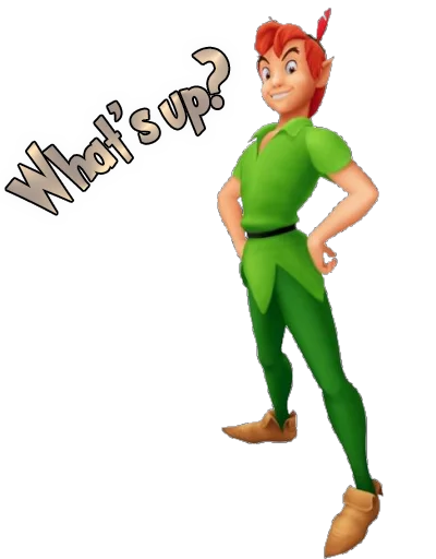 👋 Стикер «Peter Pan» для Telegram