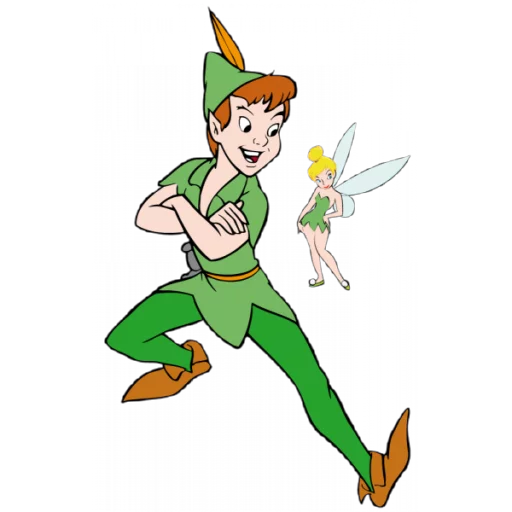 💃 Стикер «Peter Pan» для Telegram