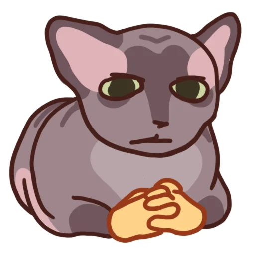 😠 Стикер «Pets Motions» для Telegram