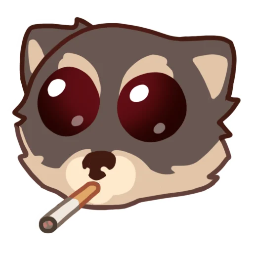 🚬 Стикер «Pets Motions» для Telegram