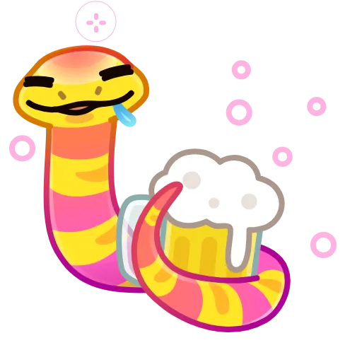 💎 Стикер «Pet Snake» для Telegram