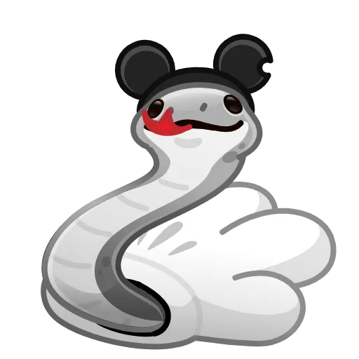 🐍 Стикер «Pet Snakes» для Telegram