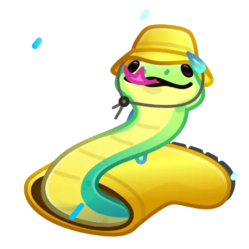 🐍 Стикер «Pet Snakes» для Telegram