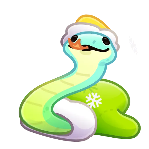 🐍 Стикер «Pet Snakes» для Telegram