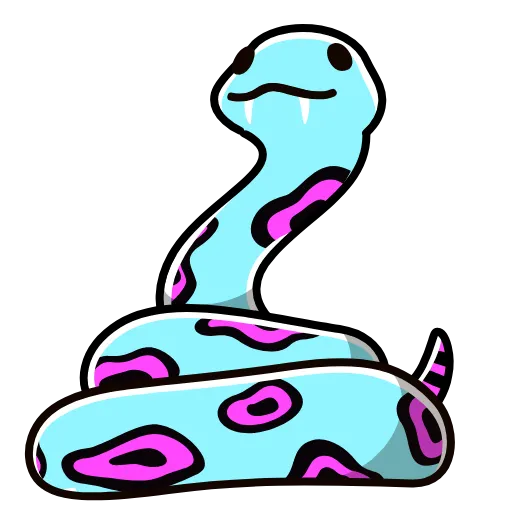 🐍 Стикер «Pet Snakes» для Telegram