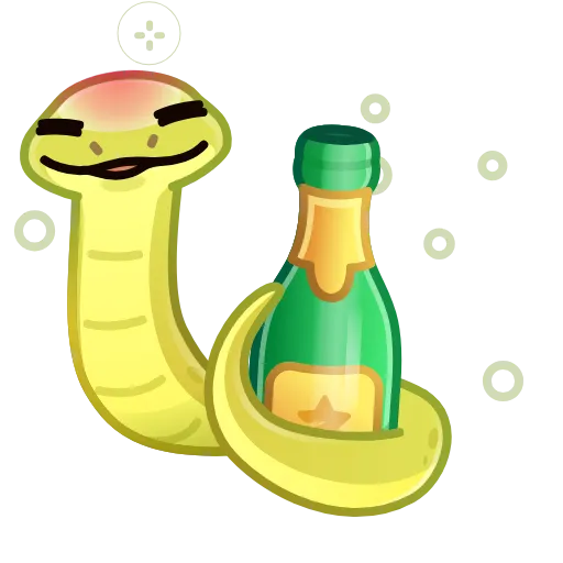 🐍 Стикер «Pet Snakes» для Telegram