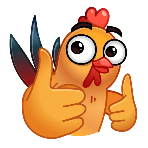 Стикерпак Анимированный набор эмоджи с петушком Петюней () для Telegram