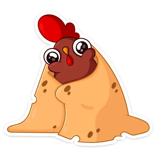 😊 Стикер «Петушок Петя» для Telegram