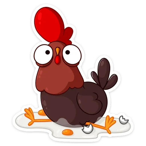 😬 Стикер «Петушок Петя» для Telegram
