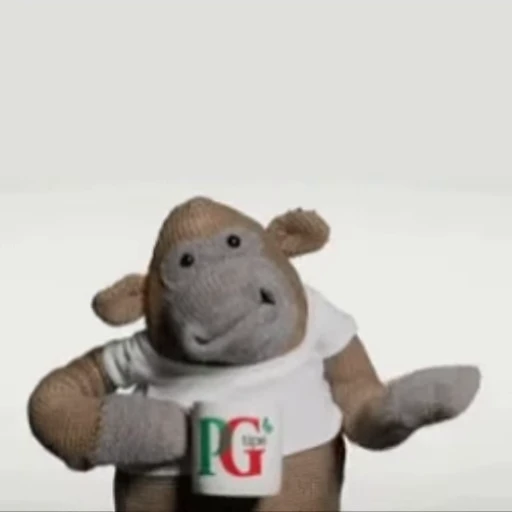 🤷‍♂️ Стикер «PG Tips monkey» для Telegram