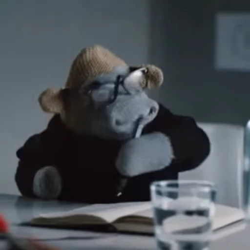 🤓 Стикер «PG Tips monkey» для Telegram