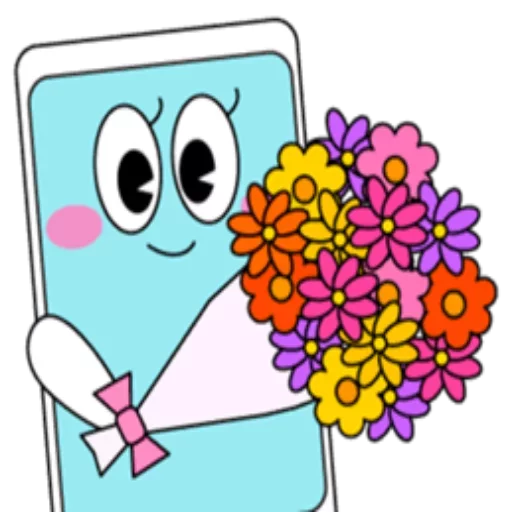 😋 Стикер «Phone Emotions» для Telegram