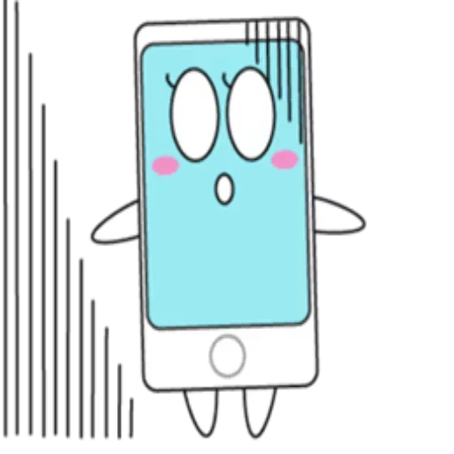 😏 Стикер «Phone Emotions» для Telegram