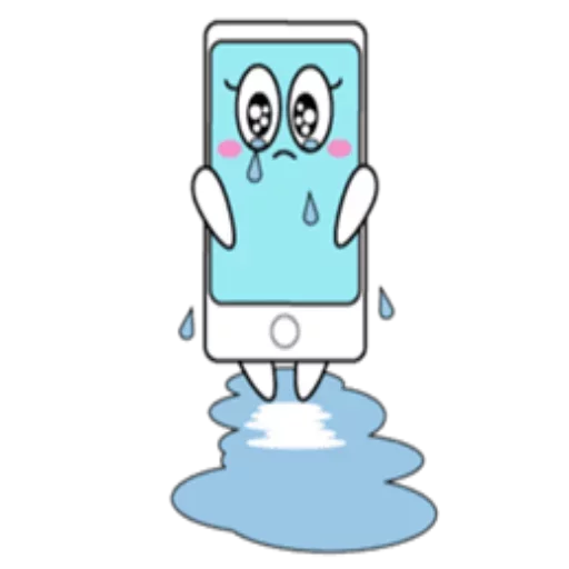 ☹️ Стикер «Phone Emotions» для Telegram