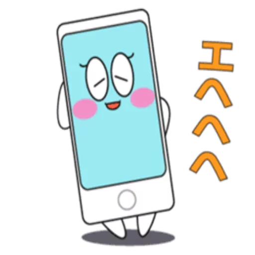 😏 Стикер «Phone Emotions» для Telegram