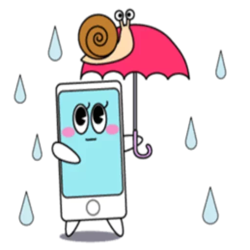 😆 Стикер «Phone Emotions» для Telegram