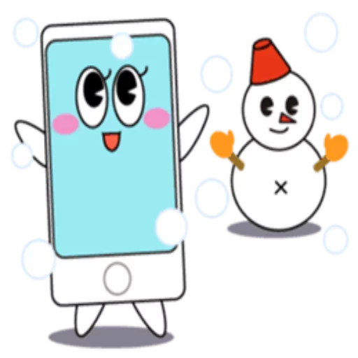 😝 Стикер «Phone Emotions» для Telegram