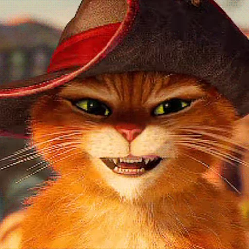 Стикерпак Puss in Boots для Telegram — скачать
