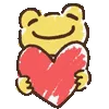 ❤️ Эмодзи «Pickles The Frog» для Telegram