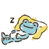 😴 Эмодзи «Pickles The Frog» для Telegram
