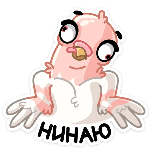 🤷‍♂ Стикер «Голуба» для Telegram