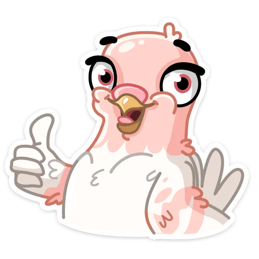 👍 Стикер «Голуба» для Telegram