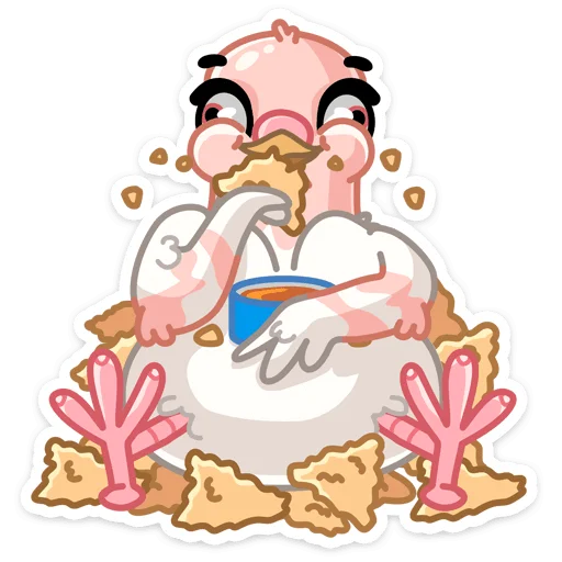 🍪 Стикер «Голуба» для Telegram