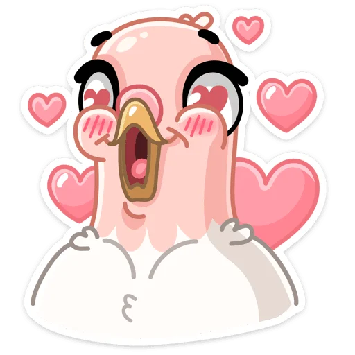 💕 Стикер «Голуба» для Telegram