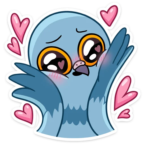 🥰 Стикер «Голубец» для Telegram