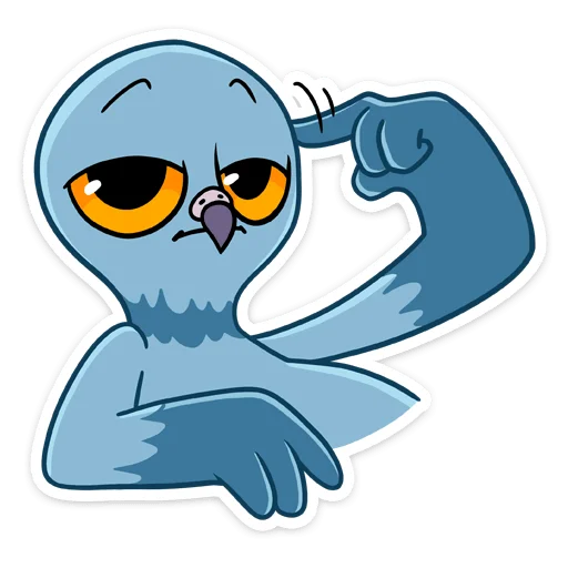 😐 Стикер «Голубец» для Telegram