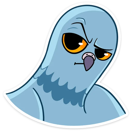 🤨 Стикер «Голубец» для Telegram