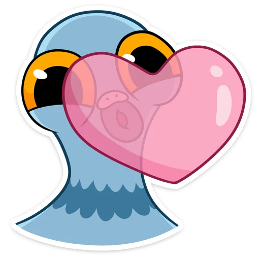 ❤️ Стикер «Голубец» для Telegram