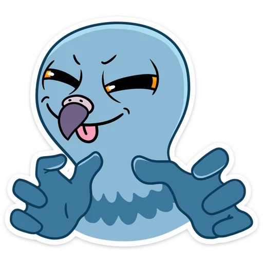 😈 Стикер «Голубец» для Telegram