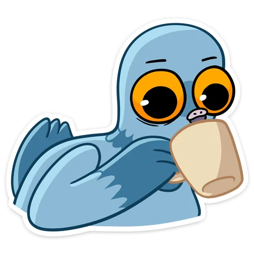 ☕️ Стикер «Голубец» для Telegram