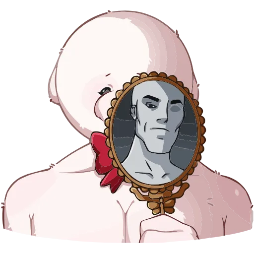 🪞 Эмодзи «Пиф» для Telegram