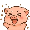 🥳 Эмодзи «Свиняшка» для Telegram