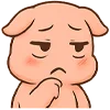 😞 Эмодзи «Свиняшка» для Telegram