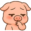 😔 Эмодзи «Свиняшка» для Telegram
