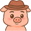 🕵️‍♀️ Эмодзи «Свиняшка» для Telegram