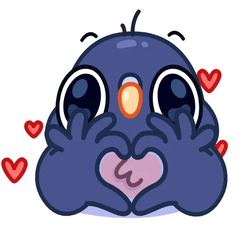 🥰 Стикер «Голубчик» для Telegram