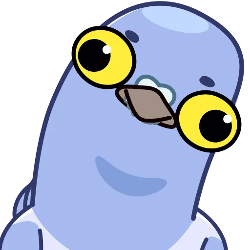 😈 Эмодзи «Pigeons - Гульки анимированные» для Telegram