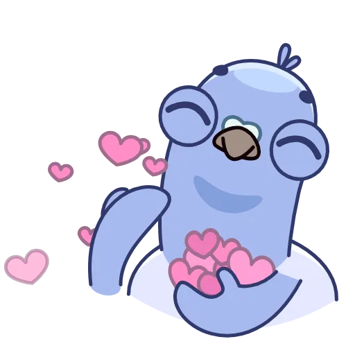 😘 Эмодзи «Pigeons - Гульки анимированные» для Telegram