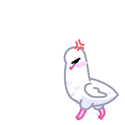 ⏳ Эмодзи «Pigeons - Гульки анимированные» для Telegram