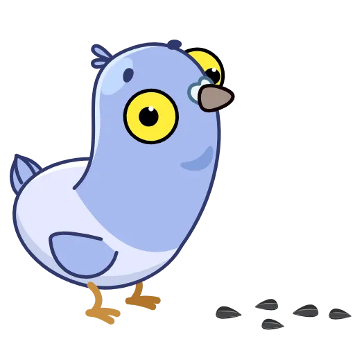 🍔 Эмодзи «Pigeons - Гульки анимированные» для Telegram