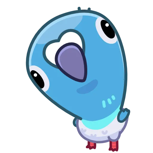 ❓ Эмодзи «Pigeons - Гульки анимированные» для Telegram