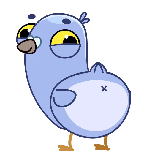 💃 Эмодзи «Pigeons - Гульки анимированные» для Telegram