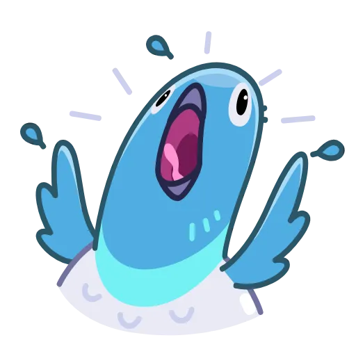 😨 Эмодзи «Pigeons - Гульки анимированные» для Telegram